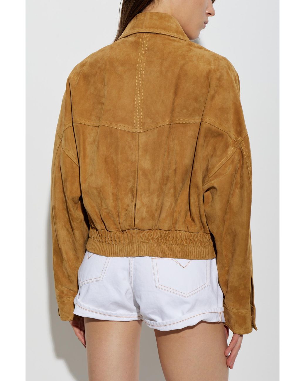 Versace Brown Suede Jacket