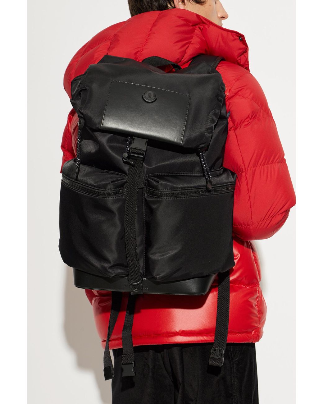 Moncler Black 'Kenton' Backpack for men