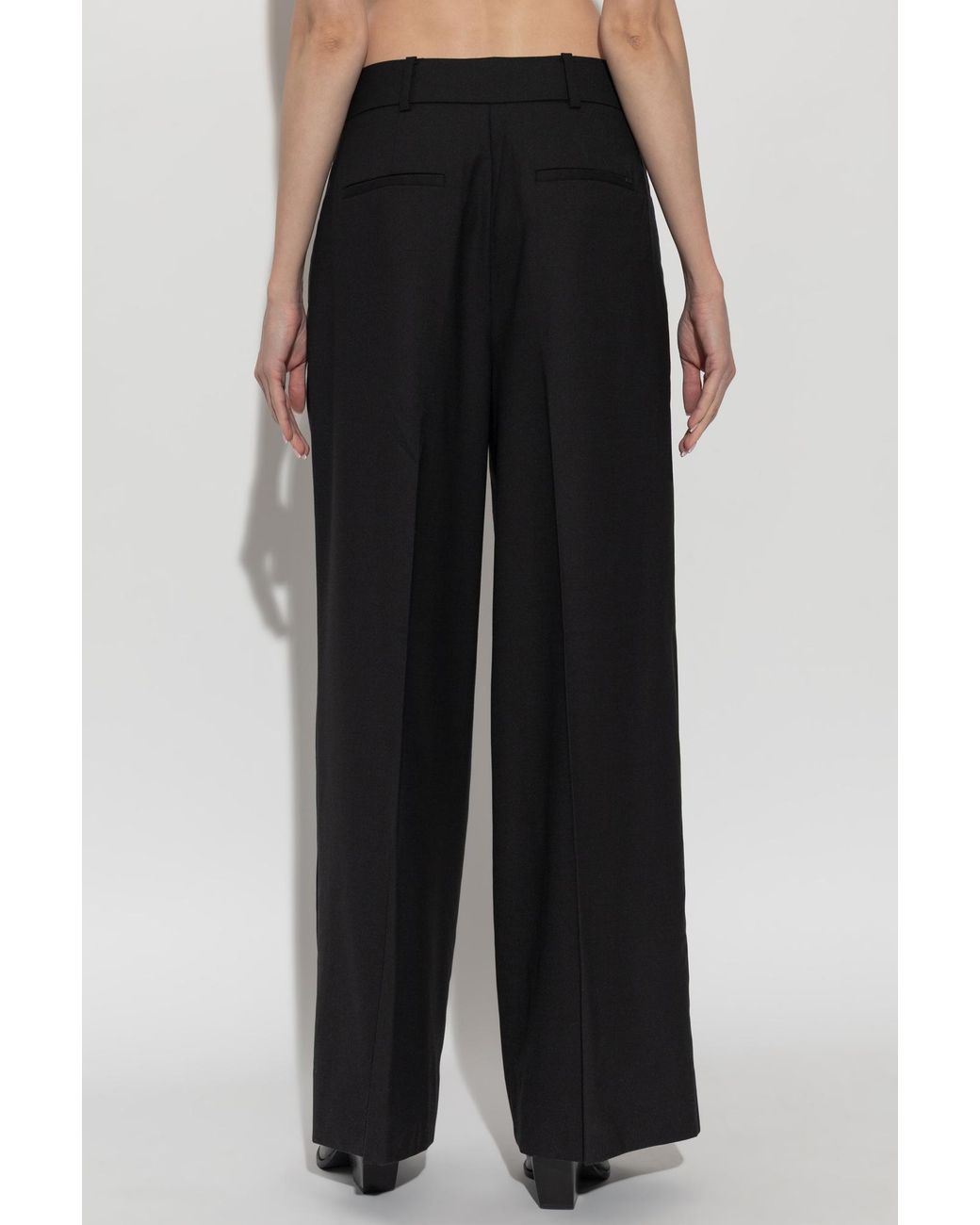 AllSaints Black Noa Trousers