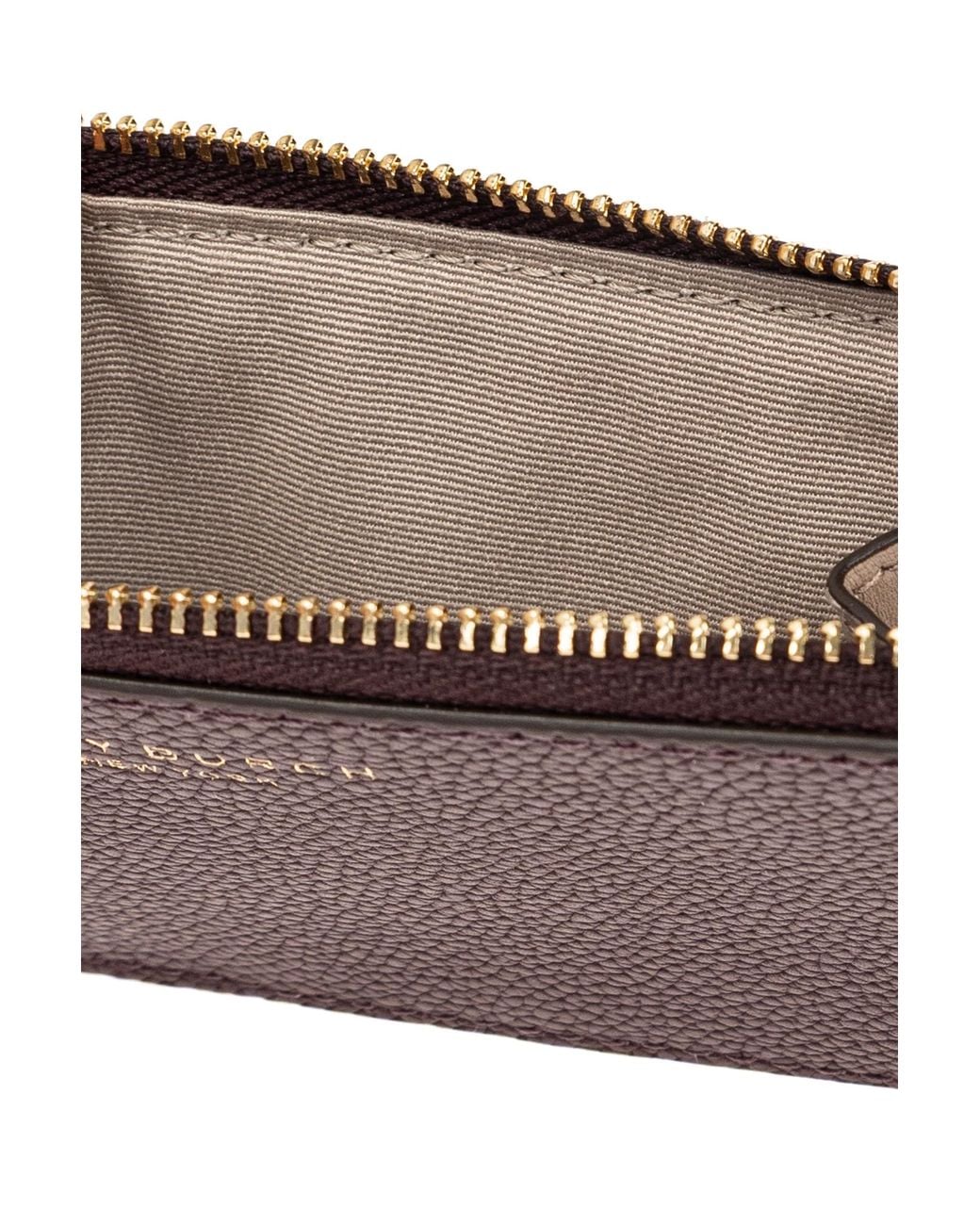 Tory Burch Purple 'Romy' Card Holder