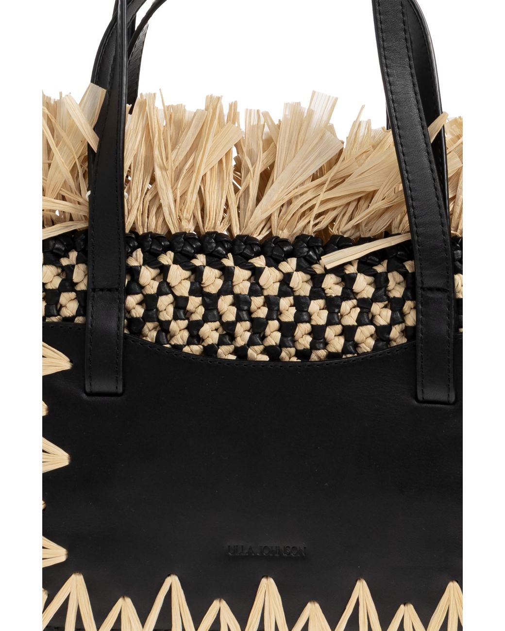 Ulla Johnson Black Shopper Bag 'Lali'