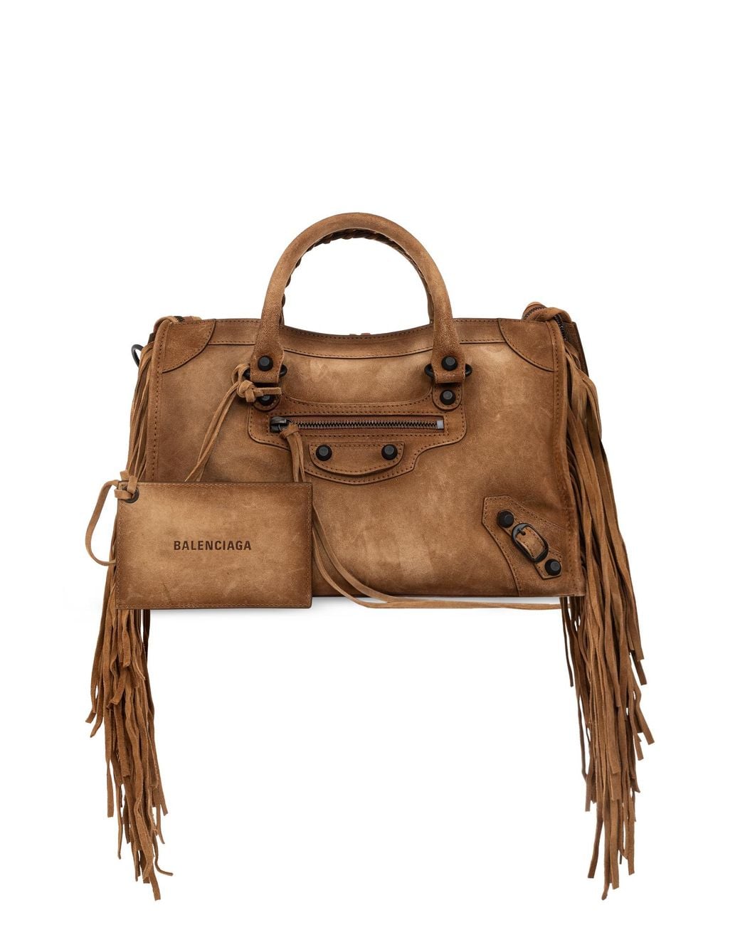 Balenciaga Brown 'Le City Small' Handbag