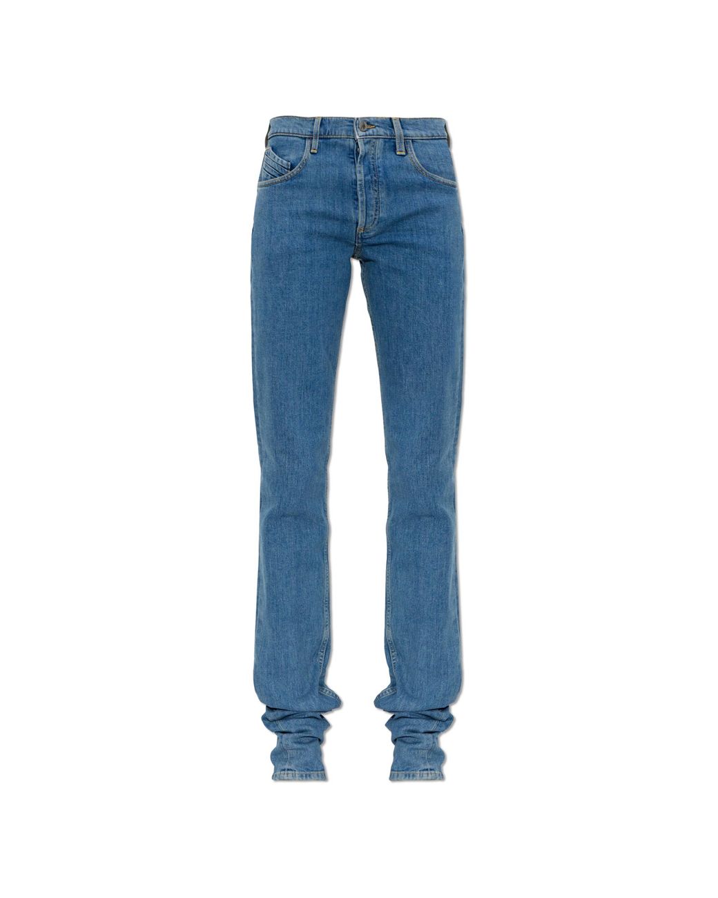 The Attico Blue Leather Belt