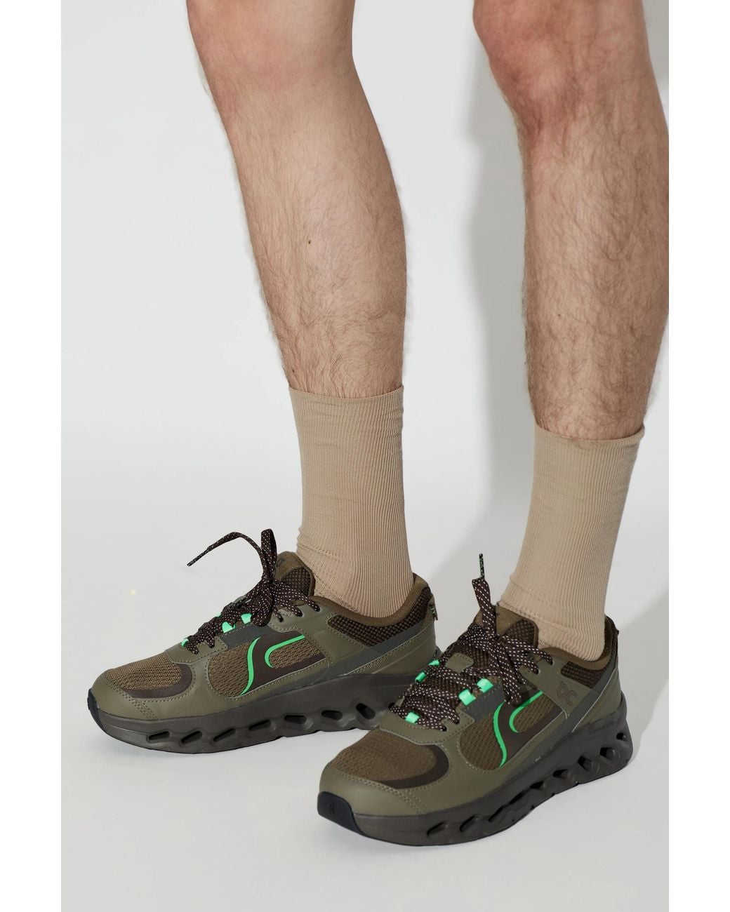 On Shoes Green 'Cloudtilt Arc' Sports Shoes for men