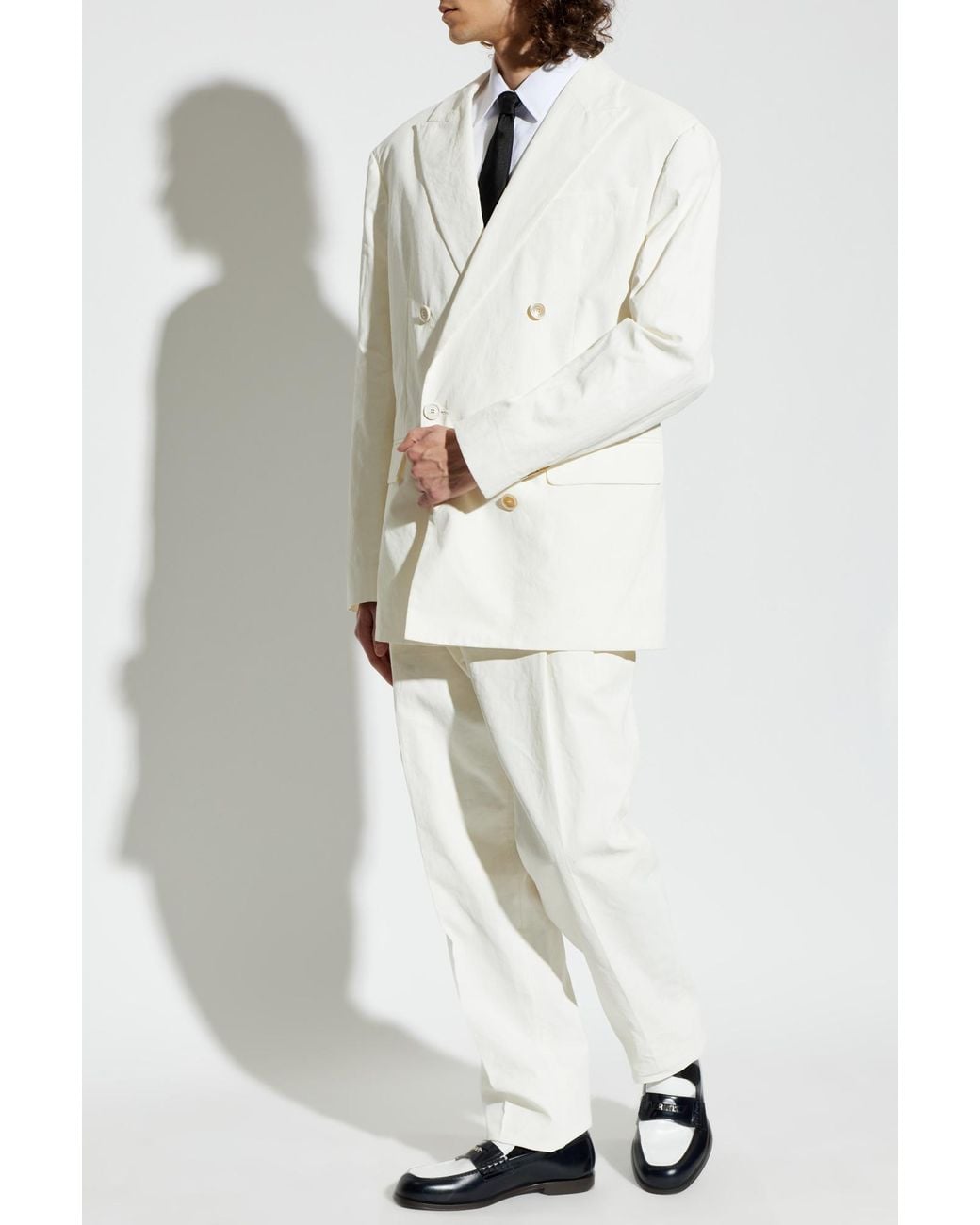 DSquared² White Linen Suit for men