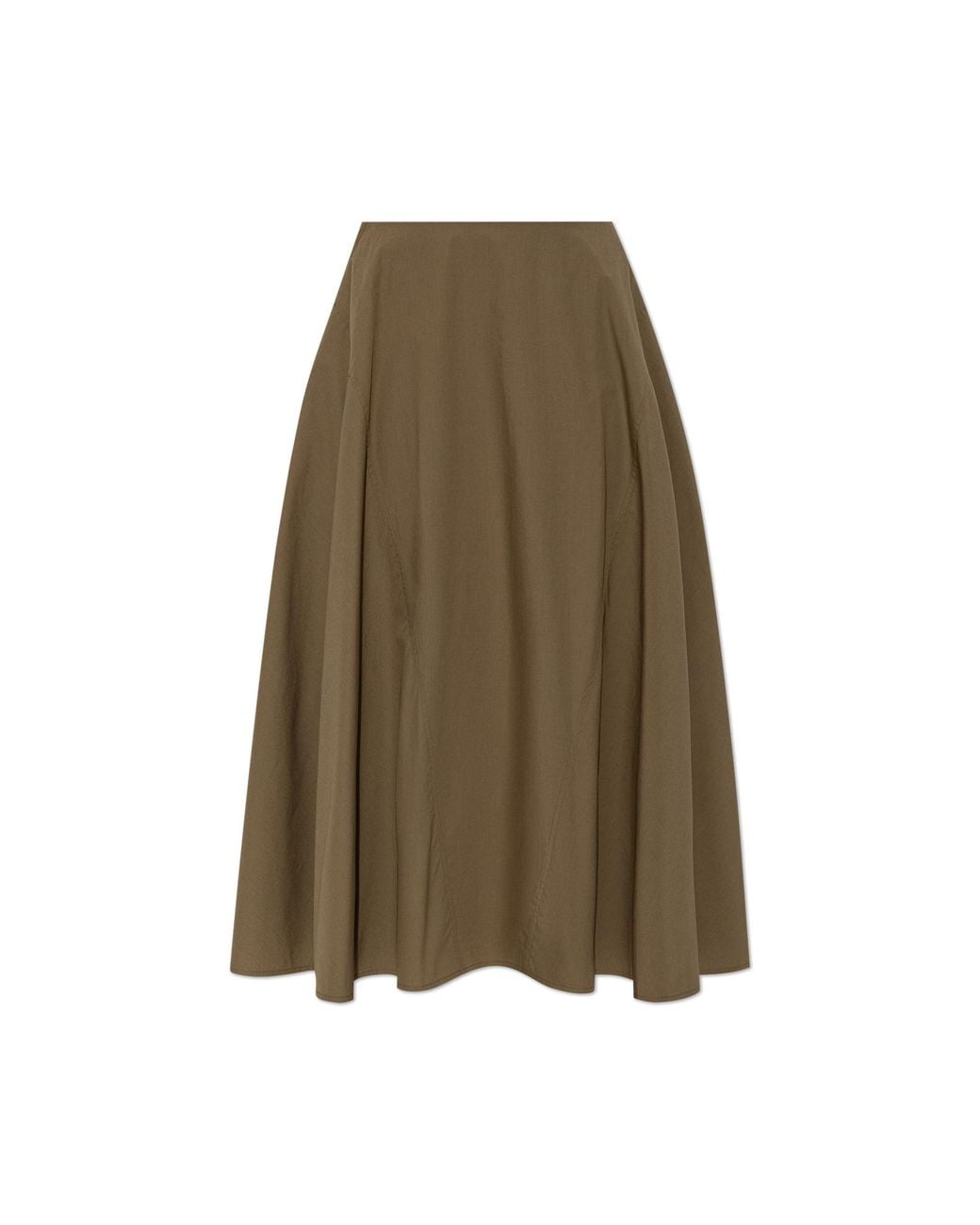 Tory Burch Natural Skirt With Pockets