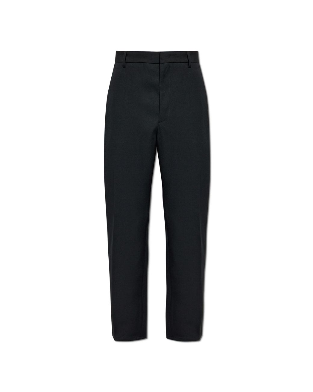 Jil Sander Black Wool Trousers for men