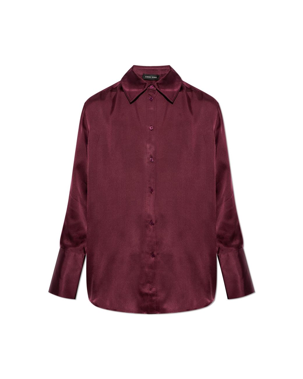 Anine Bing Red "Bridget" Shirt