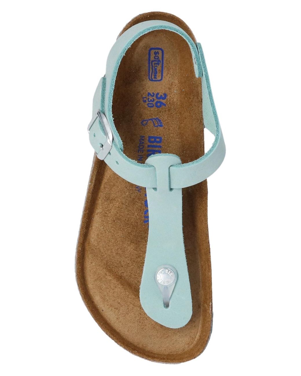 Birkenstock 'kairo' Sandals in Blue | Lyst