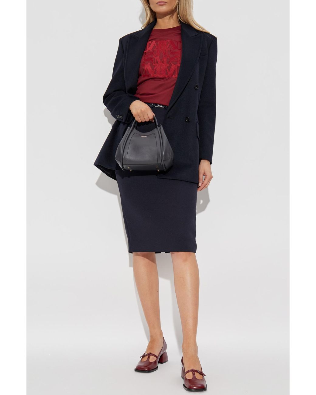 Max Mara Red T-Shirt "Bravo"