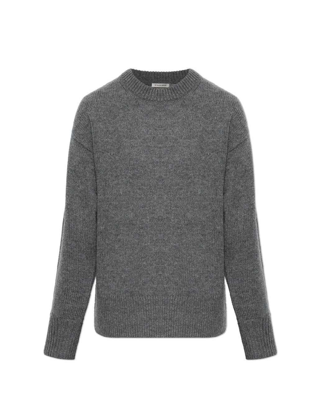 By Malene Birger Gray Wool Sweater 'Bradley'