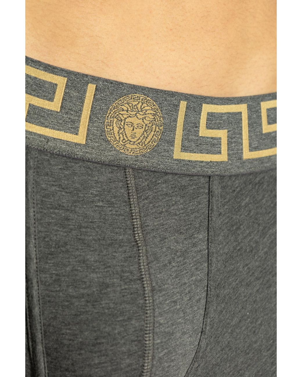 Versace Gray Two-Pack Boxers for men