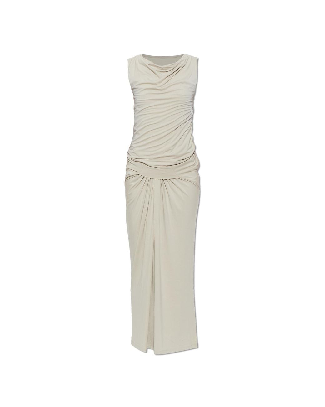 Entire studios White Dress With Draping