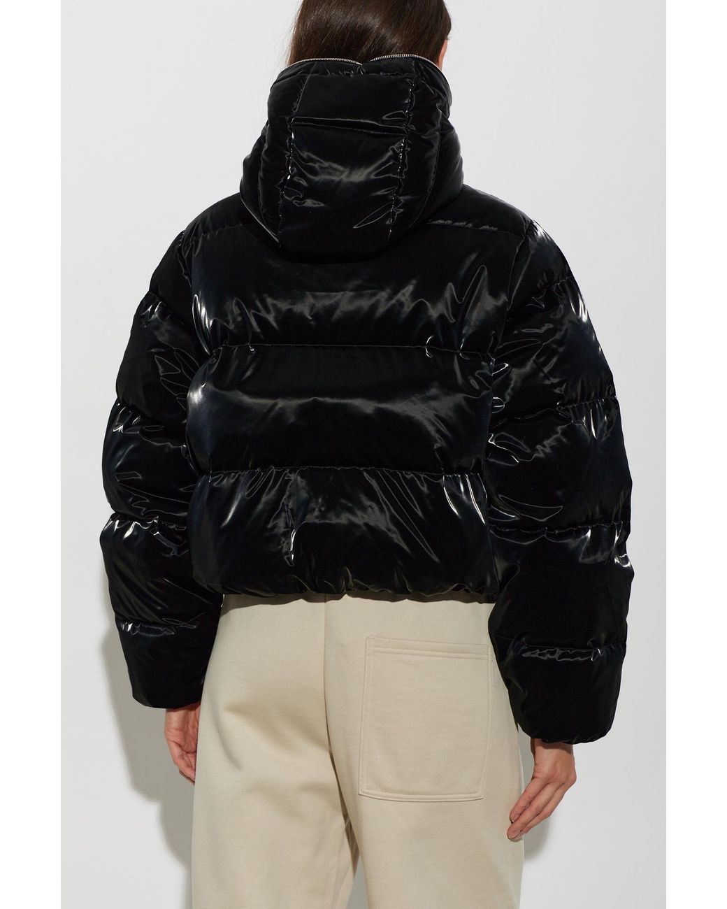 Casablanca Black Logo Down Jacket