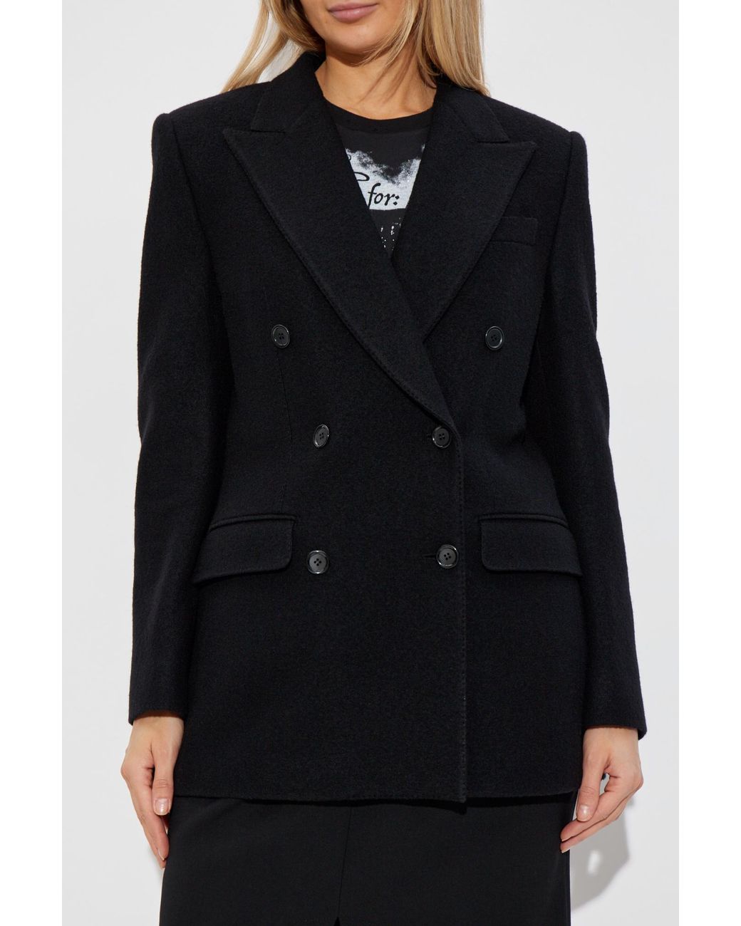 Dolce & Gabbana Black Short Coat