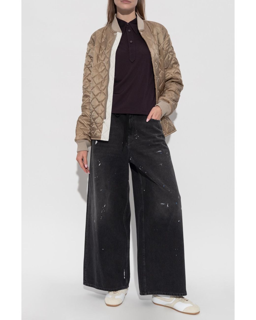 Maison Margiela Natural Quilted Jacket