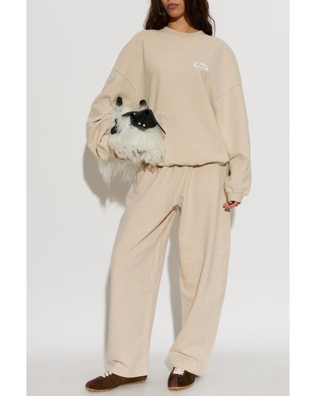 Jacquemus White 'Montaigne' Sweatpants