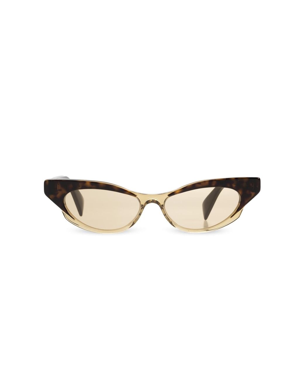 McQueen White Sunglasses