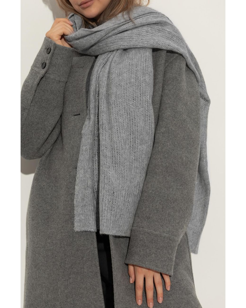 Lisa Yang Gray 'Ulla' Scarf
