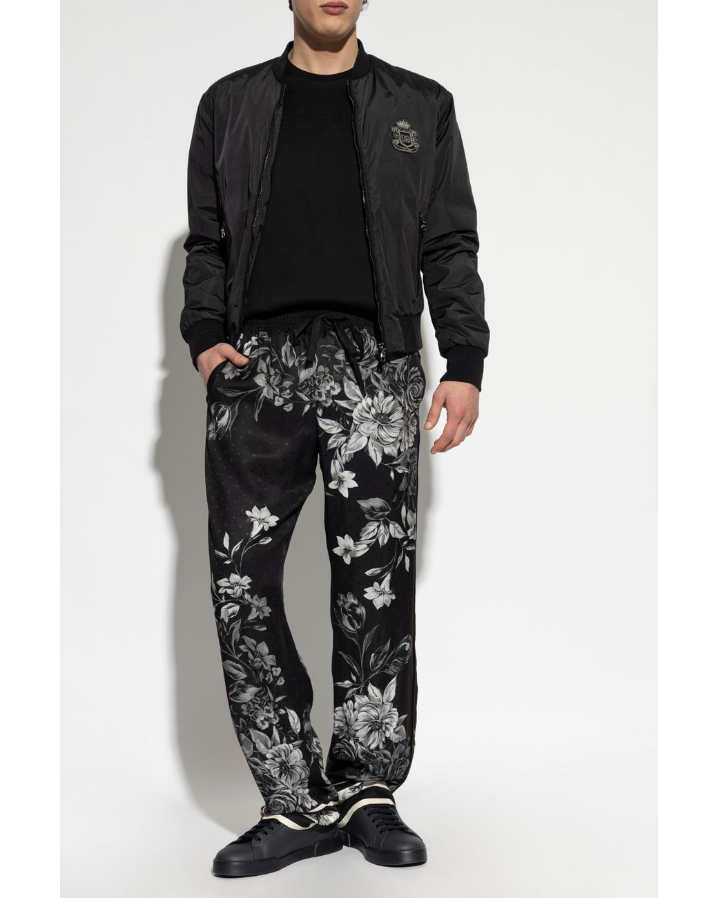 Dolce & Gabbana Black 'Bomber' Jacket for men