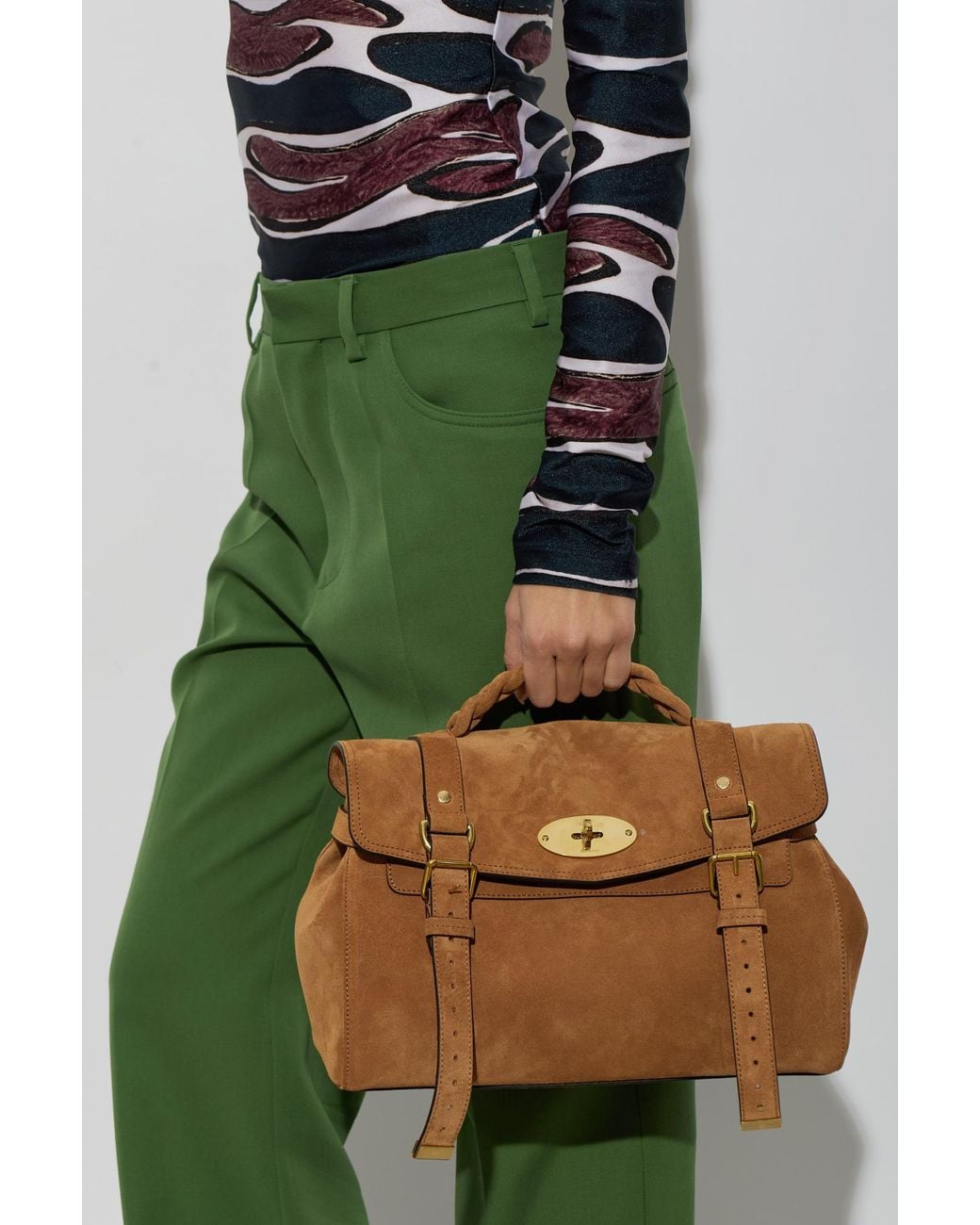 Mulberry Brown 'Alexa' Handbag