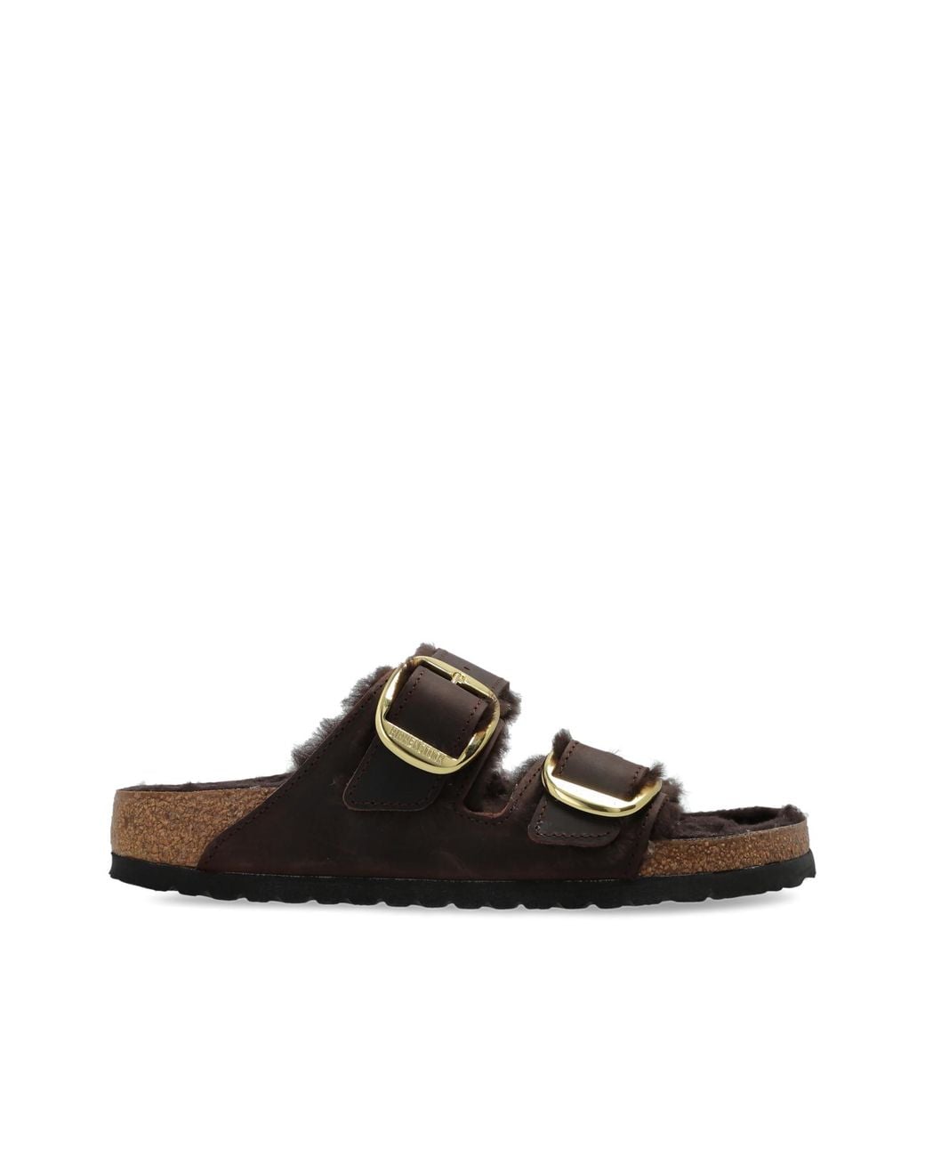 Birkenstock Black "Arizona" Slides
