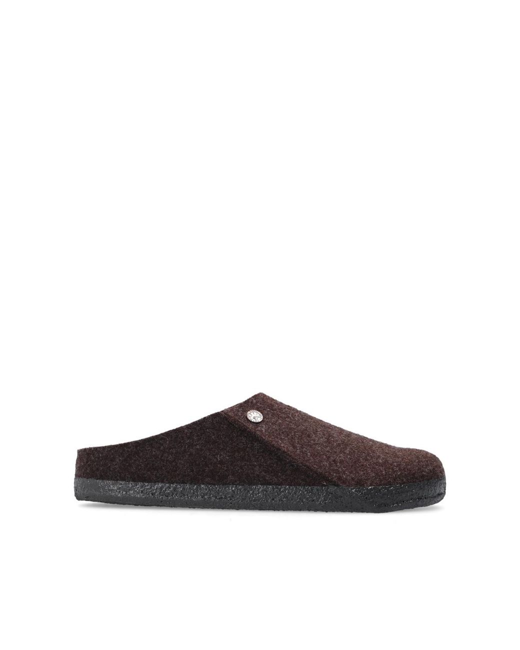Birkenstock Brown 'Zermatt Rivet' Slides for men