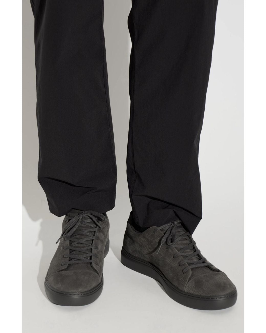 Paul Smith Black Leather Sports Shoes 'Lee' for men