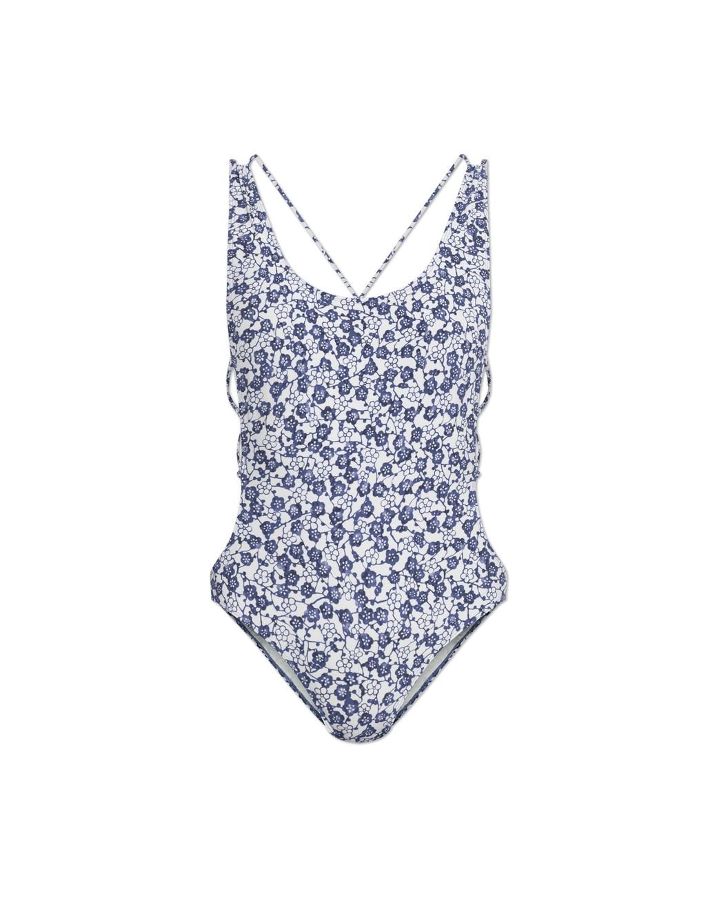 Isabel Marant Blue One-Piece Swimsuit "Tenisia"