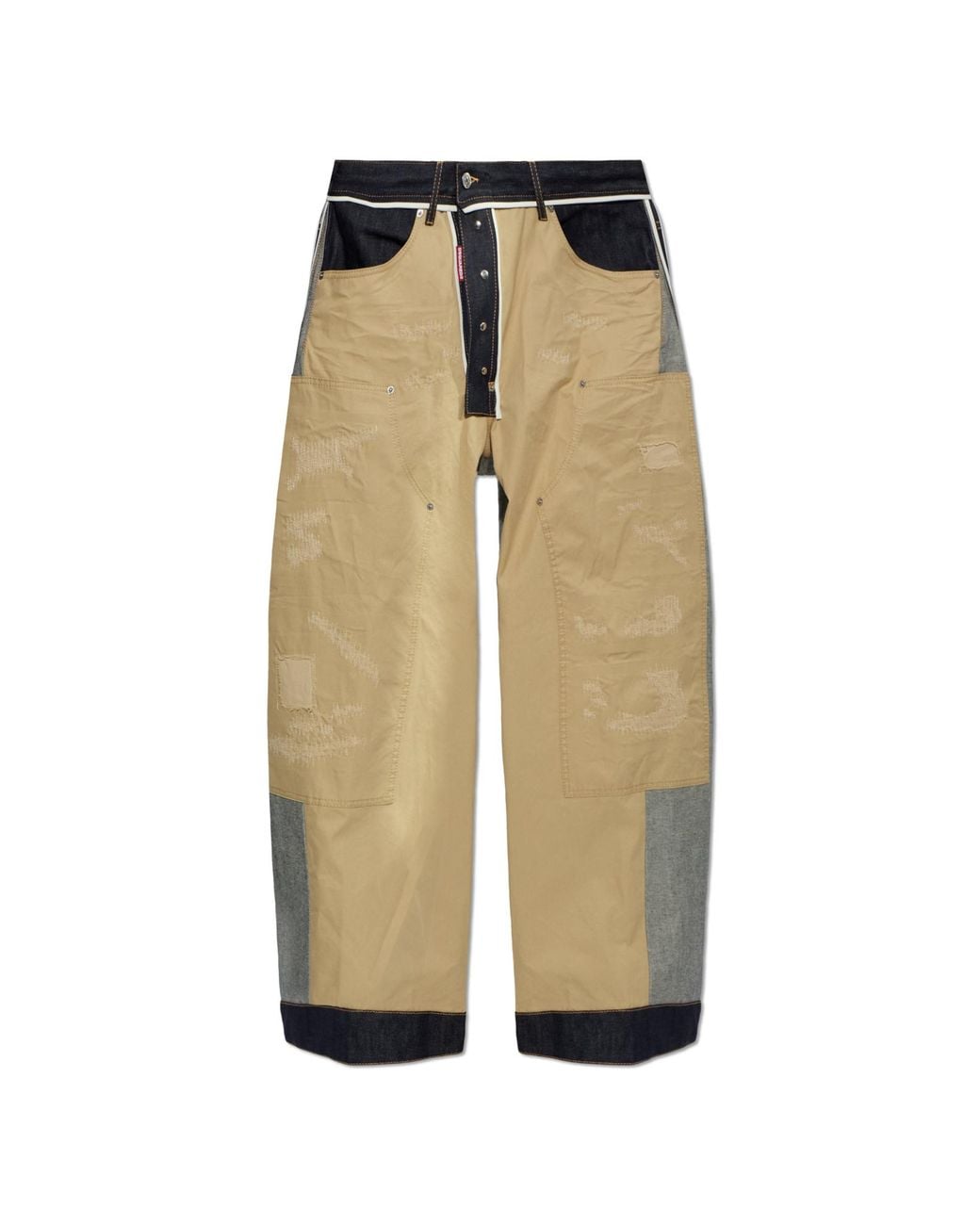 DSquared² Natural Straight-Leg Jeans for men