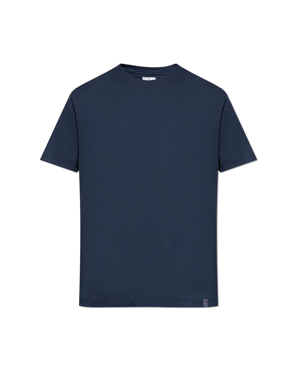 Etro Blue Crew Neck T-Shirt for men