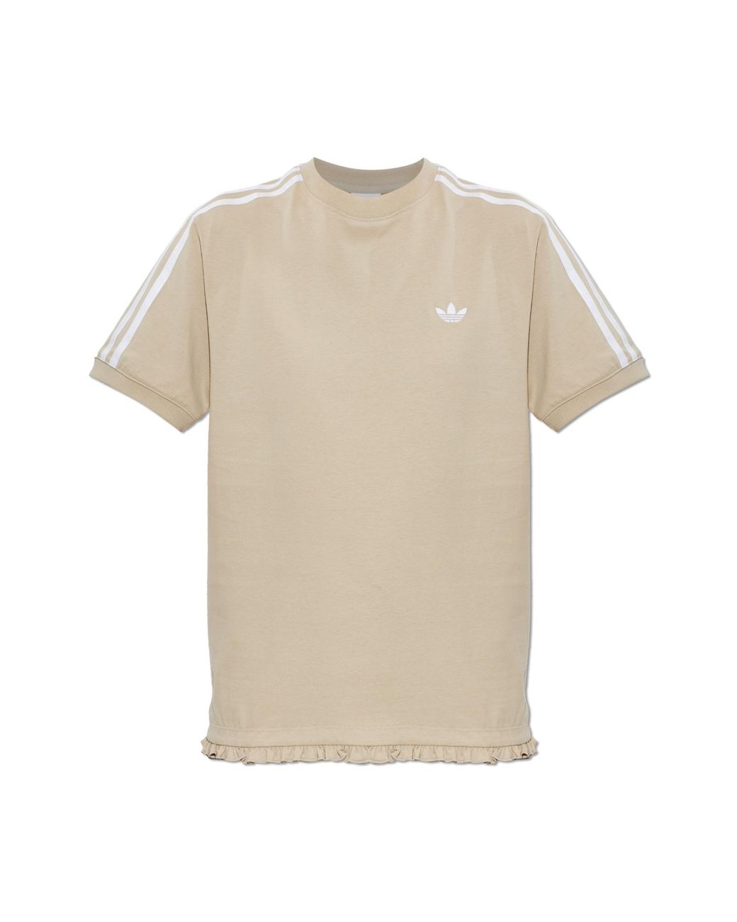 Adidas Originals Natural T-Shirt With Logo