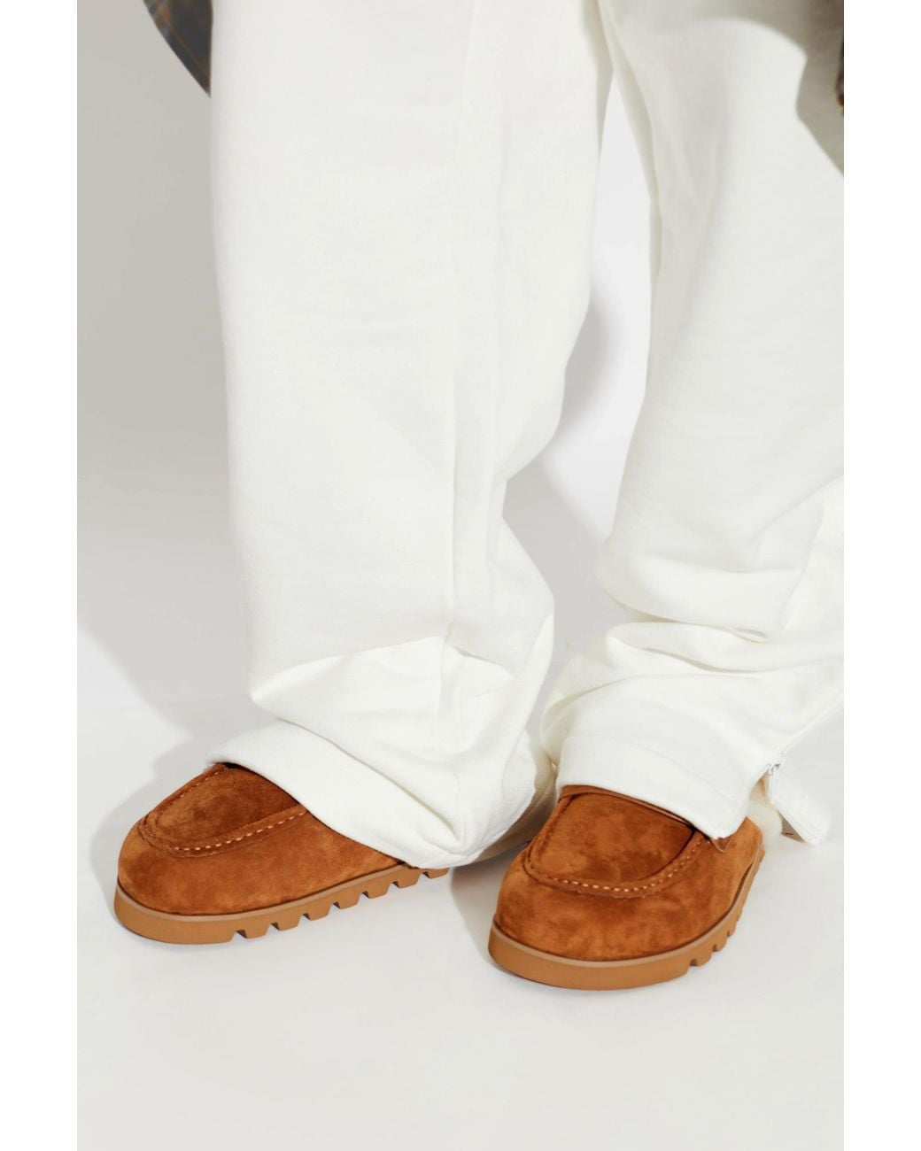 Naked Wolfe Brown 'Corded' Slides