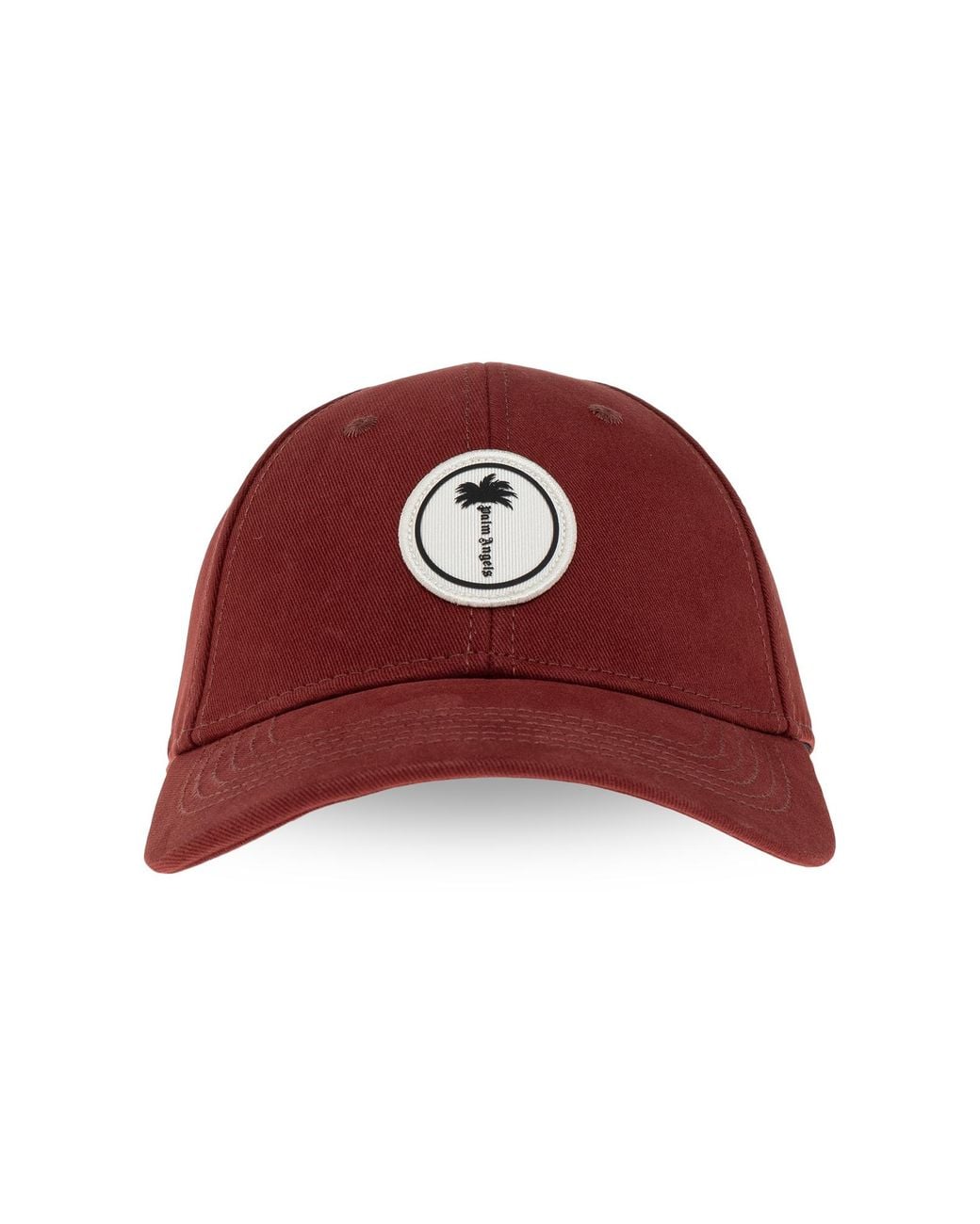 Palm Angels Red Baseball Cap for men