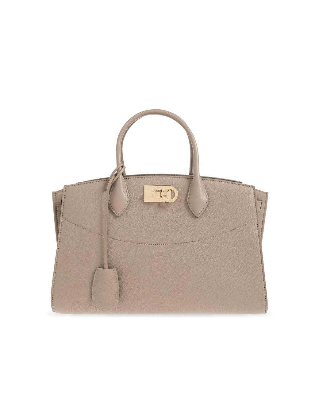 Ferragamo Natural Studio Soft Large Bag