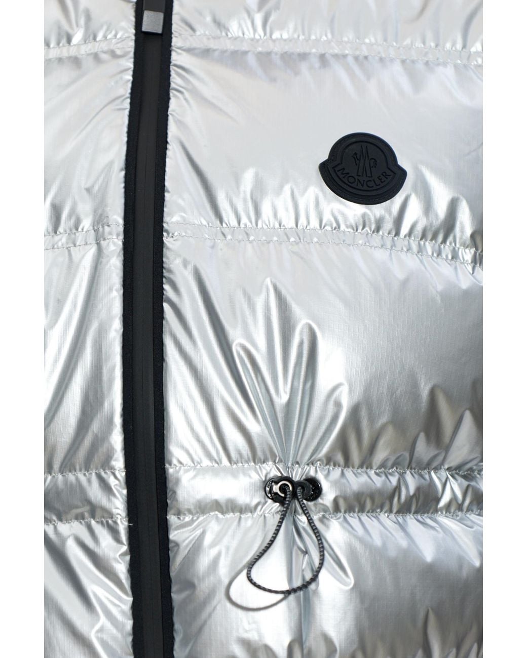 Moncler Metallic Quilted Vest "Pin"