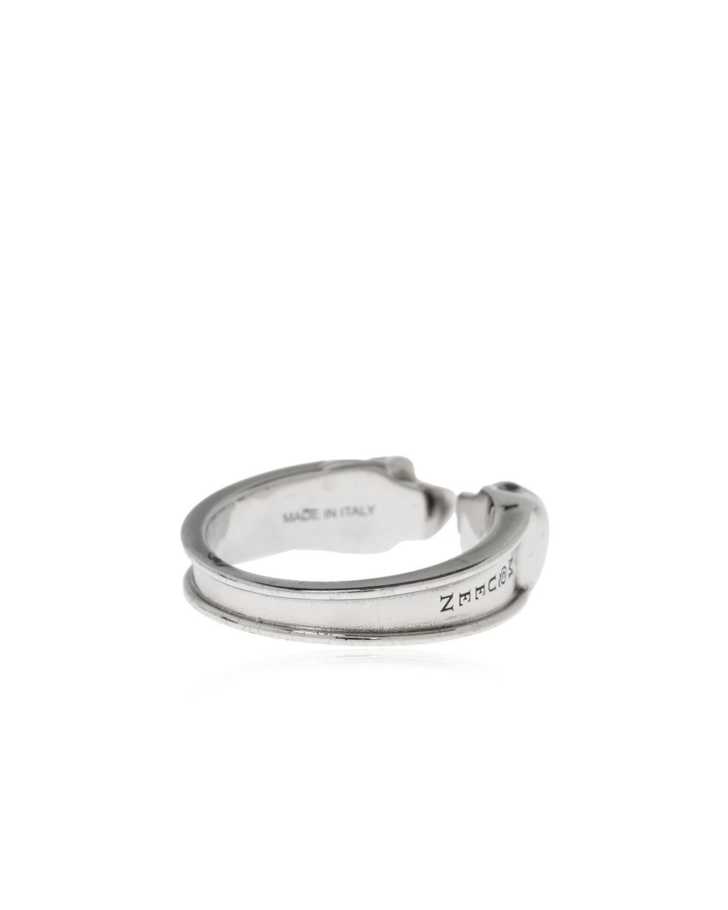 McQueen Metallic Brass Ring for men