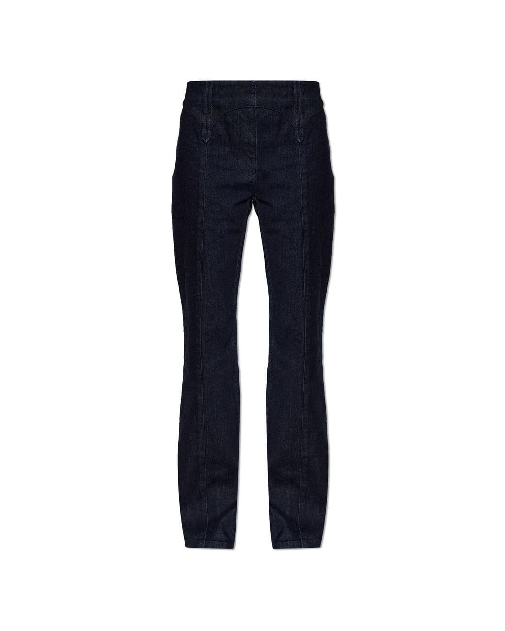 Tory Burch Blue Straight-Leg Jeans