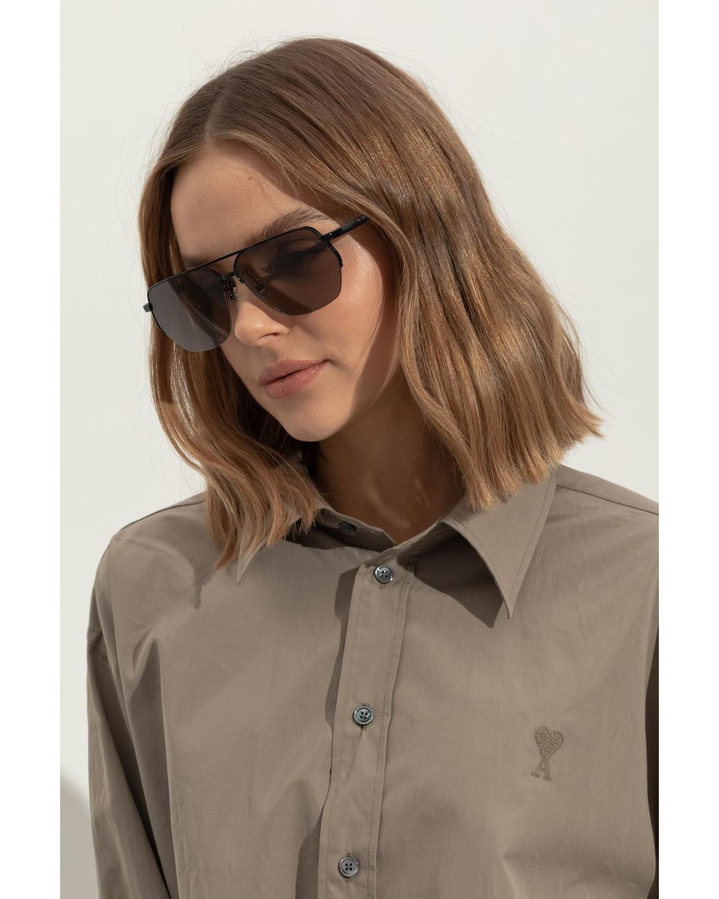 Jacquemus Black Sunglasses Aviador