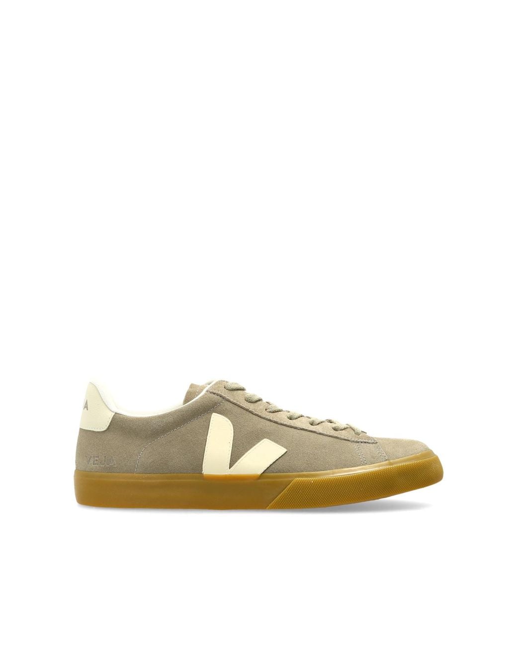 Veja Gray "Campo Suede" Sports Shoes for men