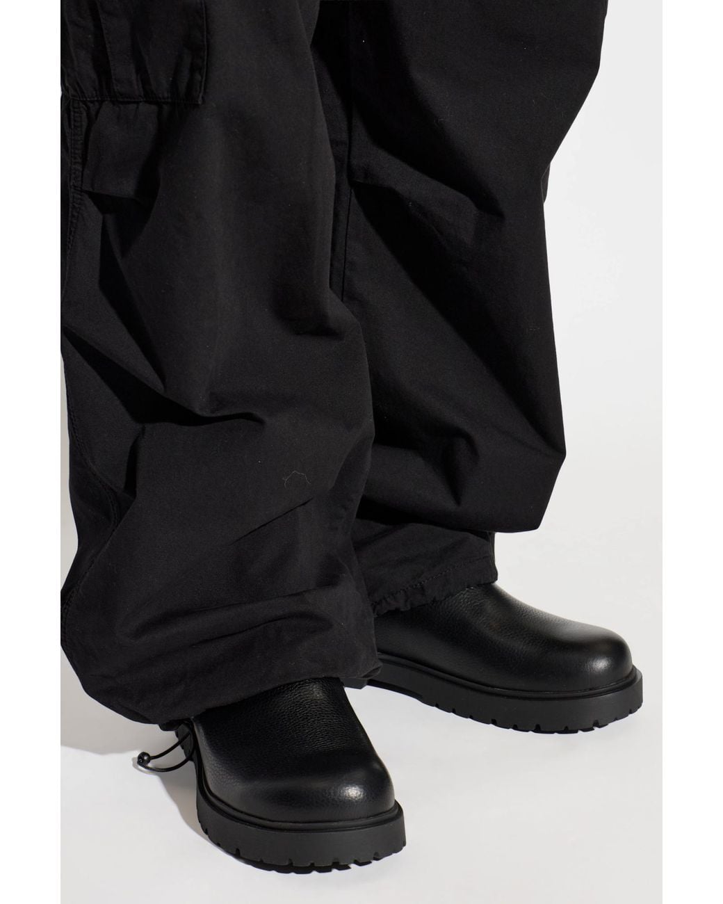 Birkenstock Black "Highwood" Ankle Boots for men