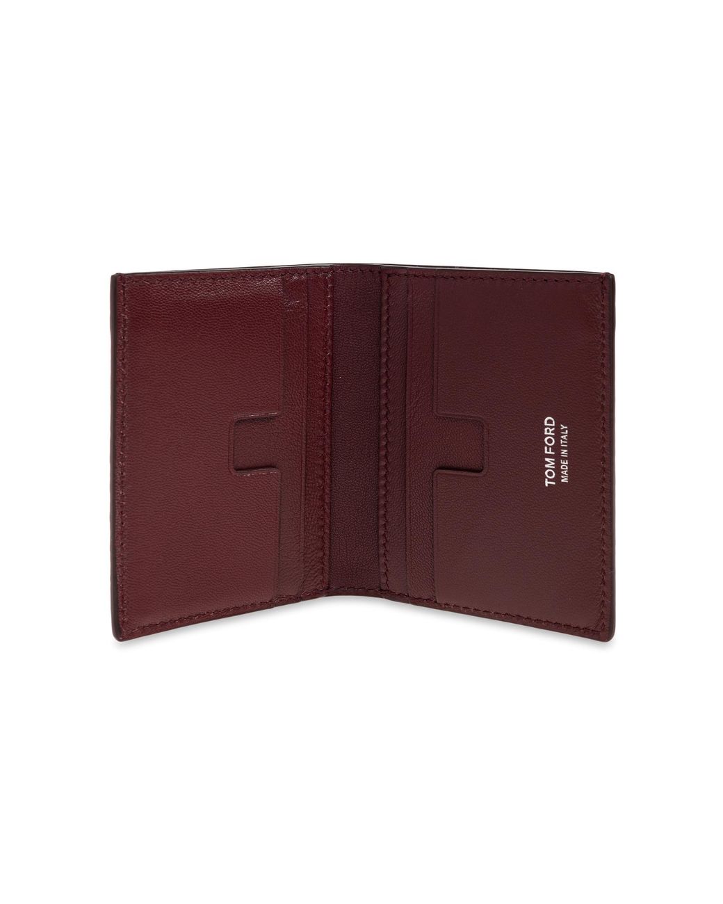 Tom Ford Purple Leather Wallet for men