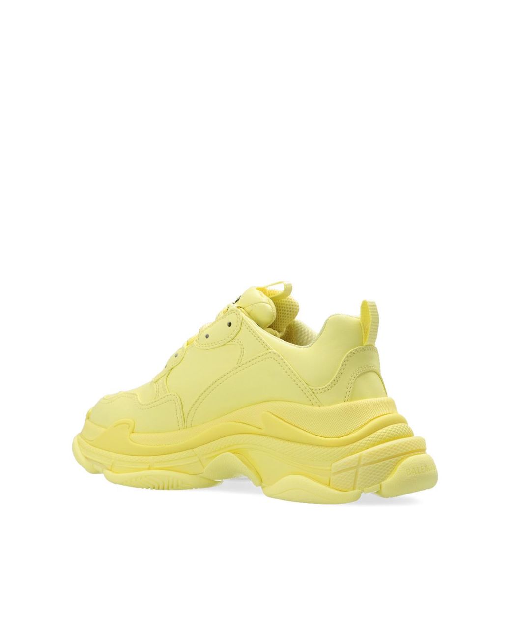 all yellow balenciaga triple s
