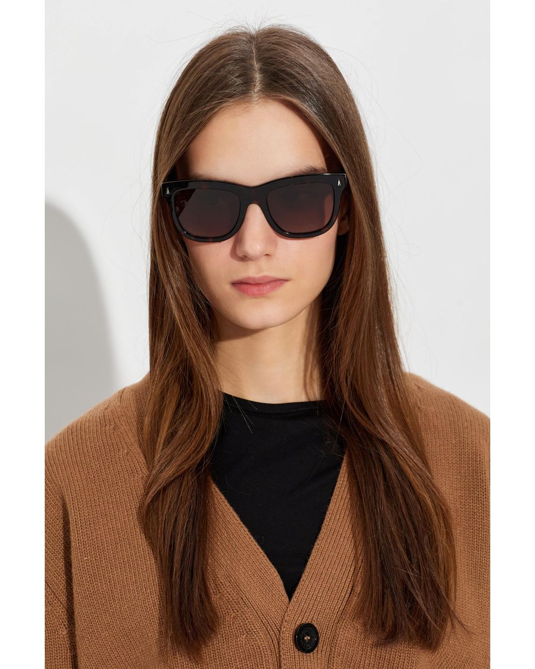 Moncler Brown "Bronzz" Sunglasses