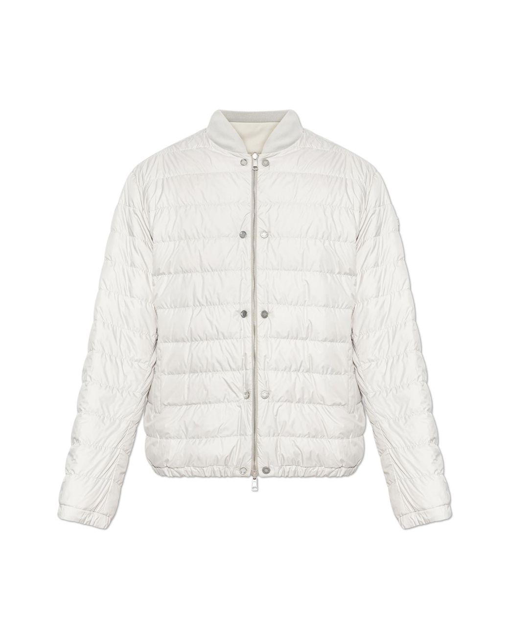 Moncler Gray Reversible Jacket "Tafoni" for men