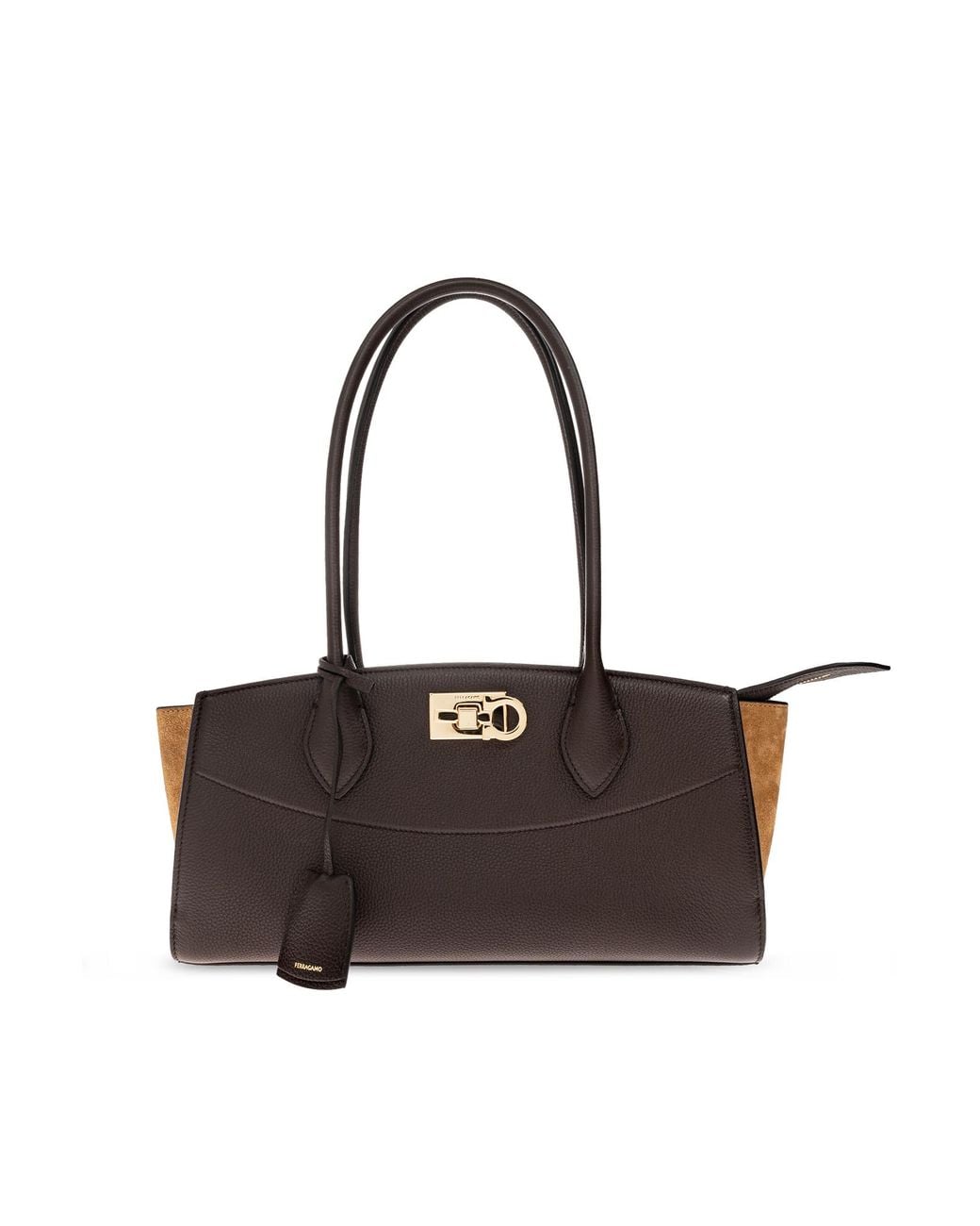 Ferragamo White 'Soft' Bag
