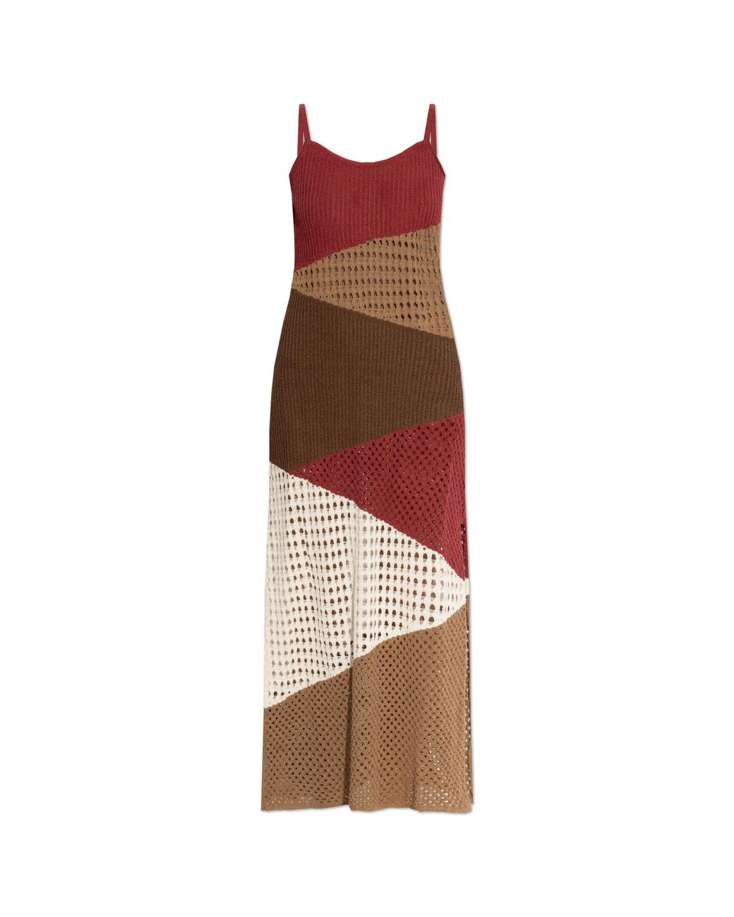 Akep Brown Strappy Dress