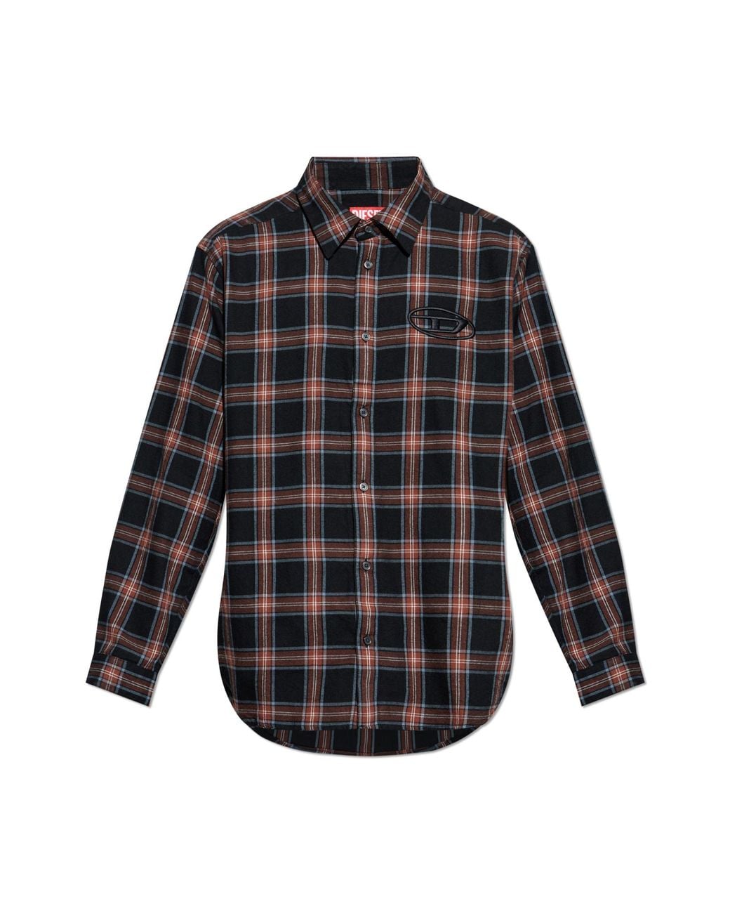 DIESEL Black Shirt 'S-Simply-Ajfi' for men
