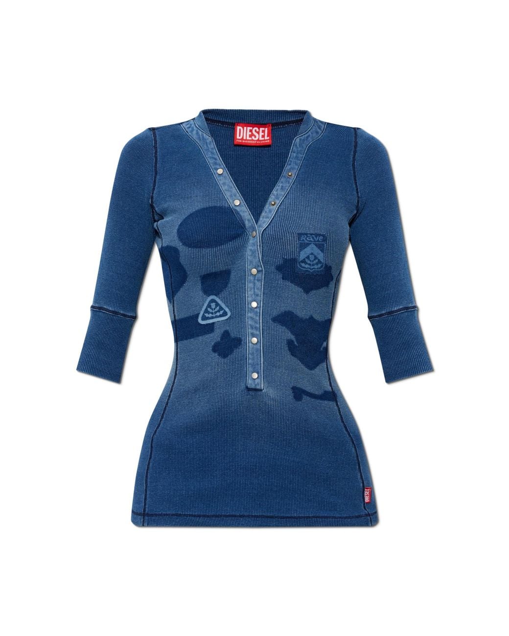 DIESEL Blue Top 'T-Ereme'