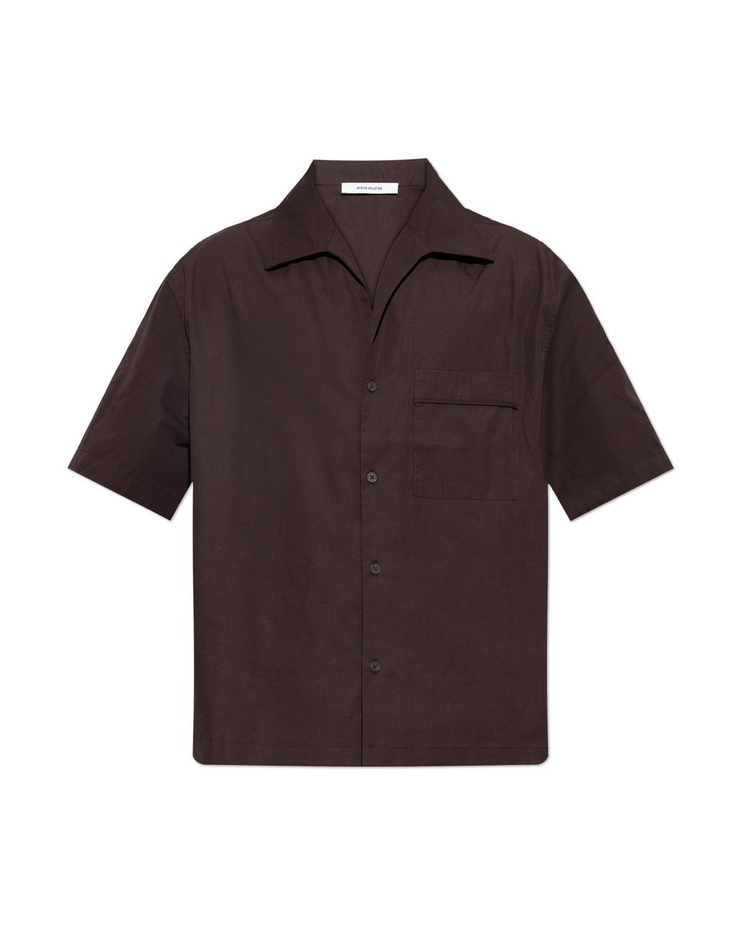Entire studios Red Cotton Shirt for men